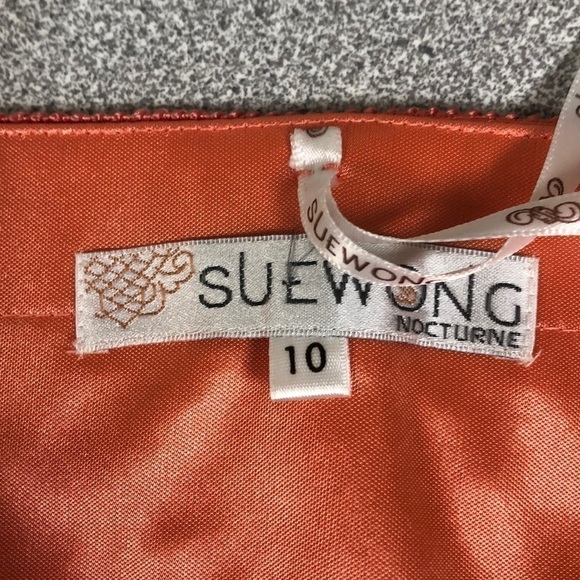 Sue Wong Strapless Cocktail Dress - Picture 9 of 10